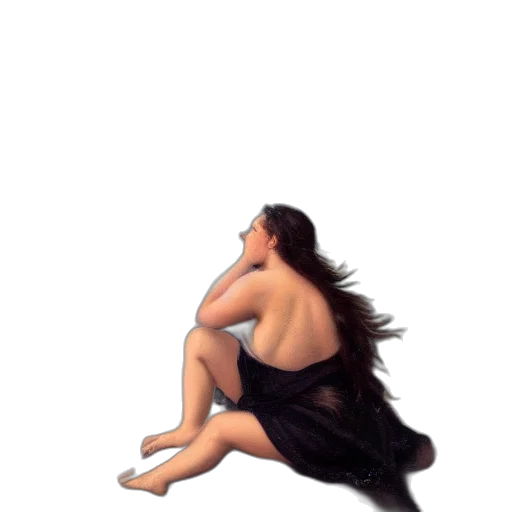 hair, dress, creature, face, photorealistic, pixel art, oil painting, 3d render transparent PNG cut-out
