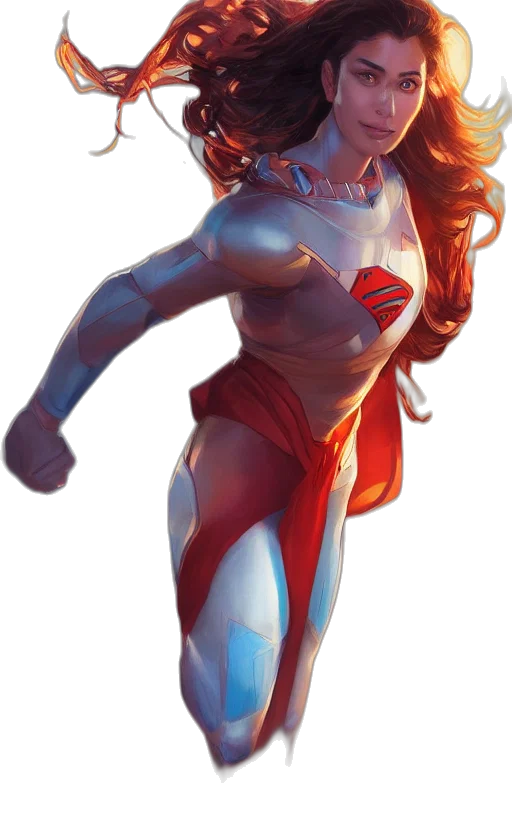 dress, comic book art, concept art, fantasy art transparent PNG cut-out