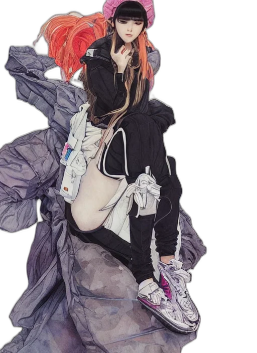 jacket, dress, shoes, weapon transparent PNG cut-out