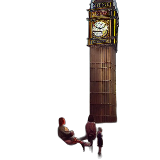 furniture, building, robot, bottle, concept art, 3d render, pixel art, photorealistic transparent PNG cut-out