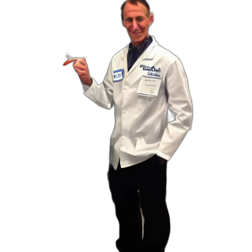 staff, jacket, tony, hawk, pro, pharmacist transparent PNG cut-out