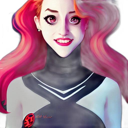 face, robot, anime, fantasy art transparent PNG cut-out