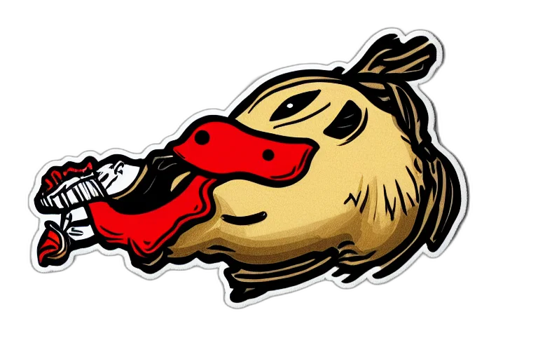 mask, animal, staff, concept art transparent PNG cut-out