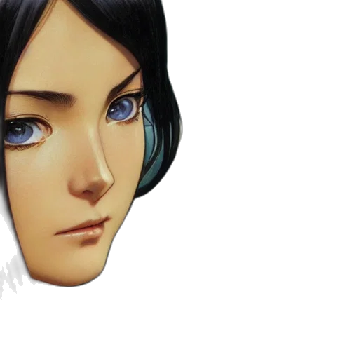 face, mask, jewelry, 3d render transparent PNG cut-out