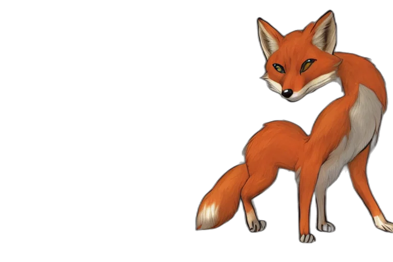 animal, creature, concept art, 3d render transparent PNG cut-out
