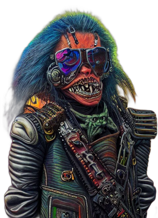 jacket, mask, robot, face transparent PNG cut-out