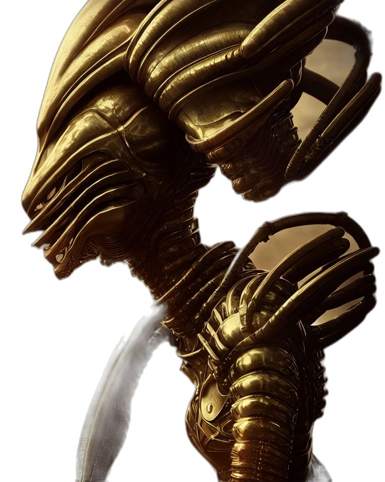crown, jewelry, weapon, mask, concept art, 3d render, fantasy art, outer space transparent PNG cut-out