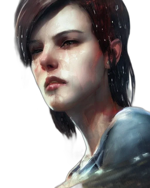 face, robot, mask, concept art, fantasy art, photorealistic, watercolor, snow transparent PNG cut-out