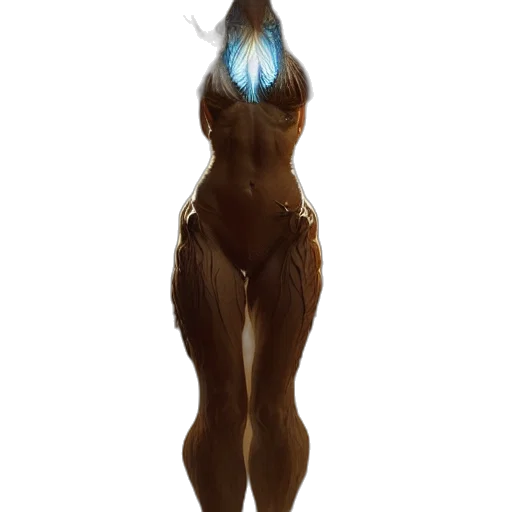 creature, staff, dress, mask, concept art, fantasy art, 3d render, pixel art transparent PNG cut-out