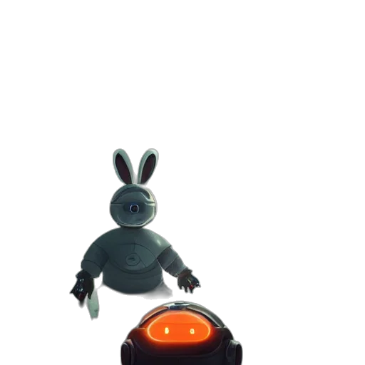 robot, staff, animal, creature transparent PNG cut-out