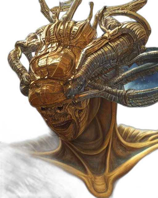 mask, staff, face, crown transparent PNG cut-out