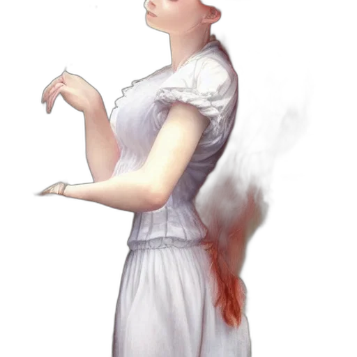 staff, dress, creature, weapon transparent PNG cut-out