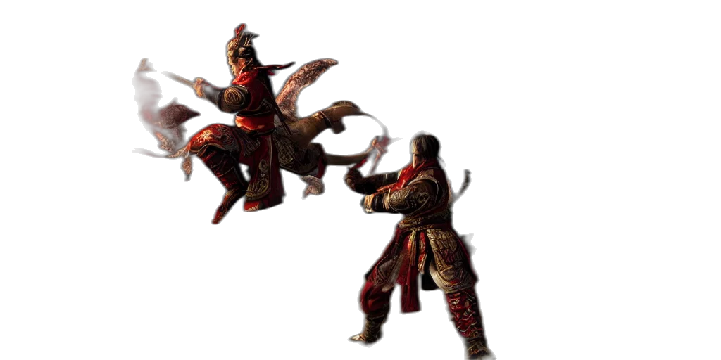 staff, dragon, mask, weapon transparent PNG cut-out