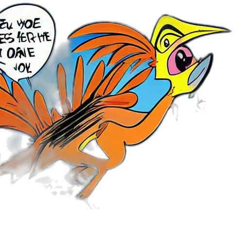 concept art, cartoon, comic book art, coyote transparent PNG cut-out