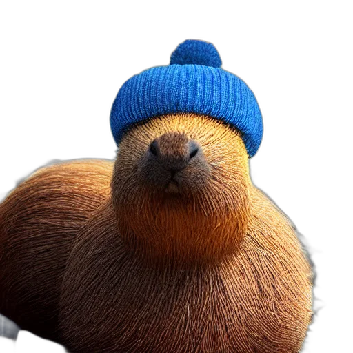hat, animal, creature, face transparent PNG cut-out