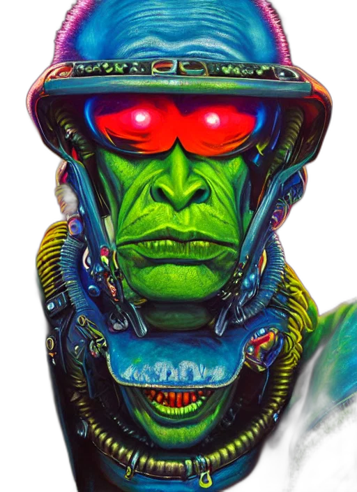 robot, face, mask, creature transparent PNG cut-out