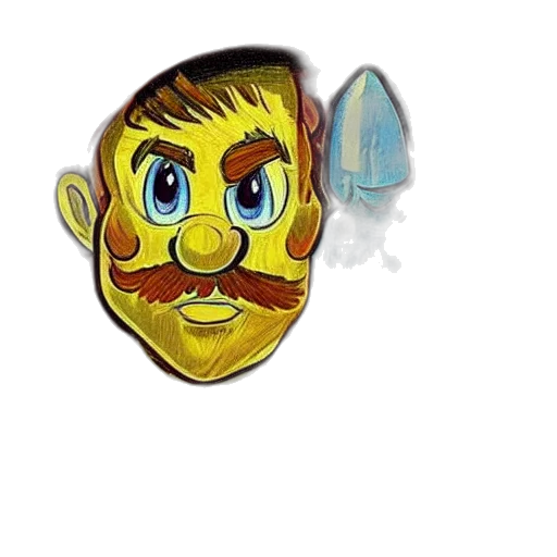 mask, face, staff, creature transparent PNG cut-out