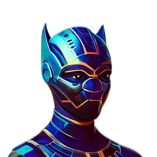 mask, robot, face, crown transparent PNG cut-out