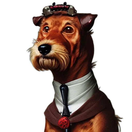 staff, animal, hat, face transparent PNG cut-out
