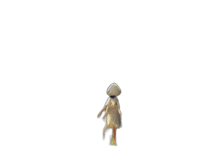 dress, creature, robot, staff, 3d render, concept art, pixel art, fantasy art transparent PNG cut-out