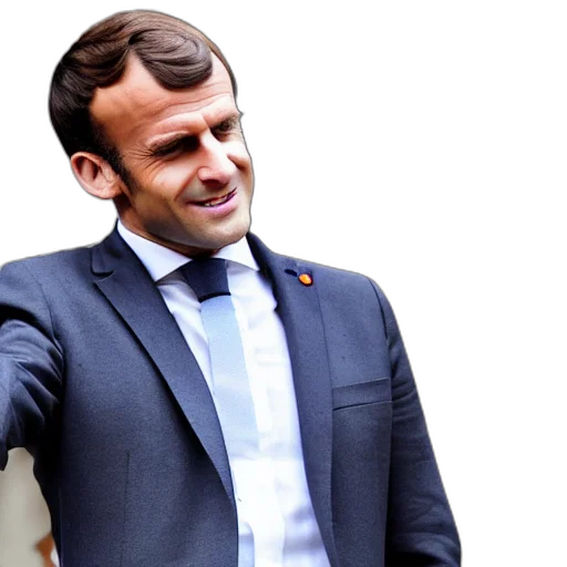 jacket, emmanuel, macron, lost, his, phone transparent PNG cut-out