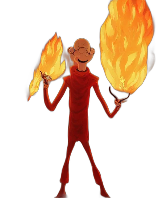 staff, jacket, mask, creature, concept art, cartoon, fantasy art, pixel art transparent PNG cut-out