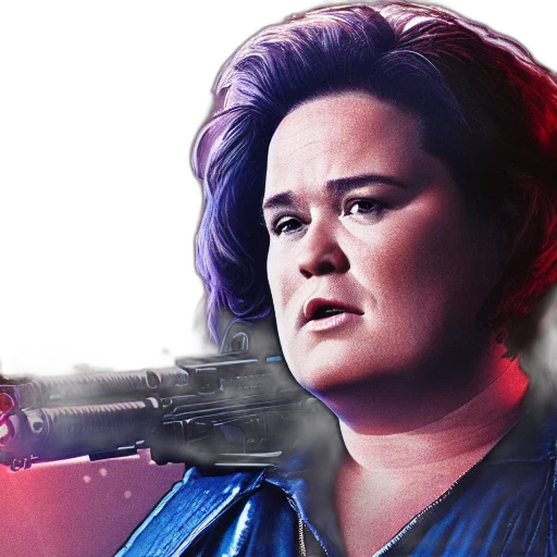rosie, donnell, terminator, hyper transparent PNG cut-out