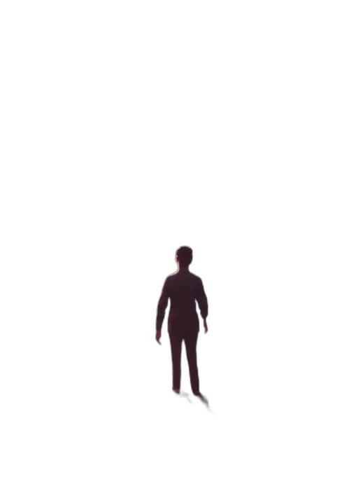 robot, creature, face, staff transparent PNG cut-out