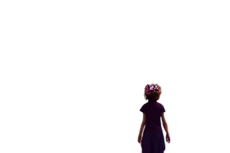 dress, crown, creature, flower, concept art, pixel art, 3d render, photorealistic transparent PNG cut-out
