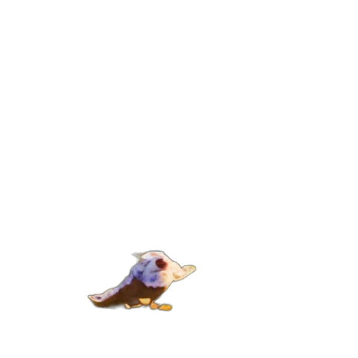 animal, creature, dragon, staff, pixel art, 3d render, concept art, watercolor transparent PNG cut-out