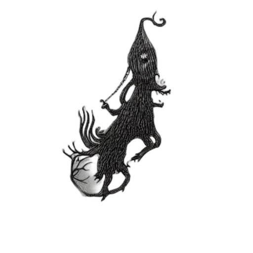 dragon, creature, hair, crown transparent PNG cut-out