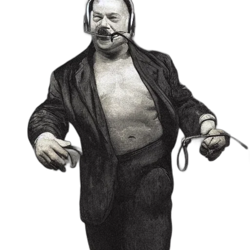 staff, animal, jacket, mask transparent PNG cut-out