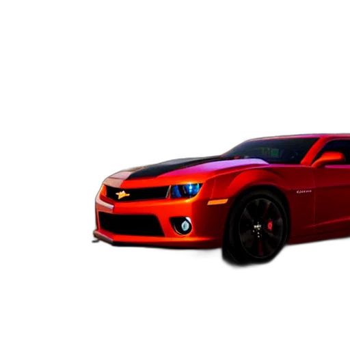 car, weapon, 3d render, photorealistic transparent PNG cut-out