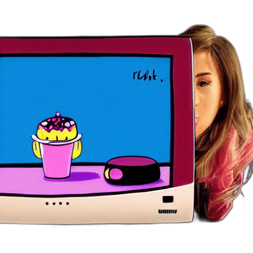 vaporwave, pixel art, cartoon, concept art transparent PNG cut-out