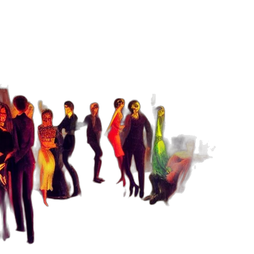 staff, concept art, pixel art, comic book art, watercolor, city street, fire, outer space transparent PNG cut-out