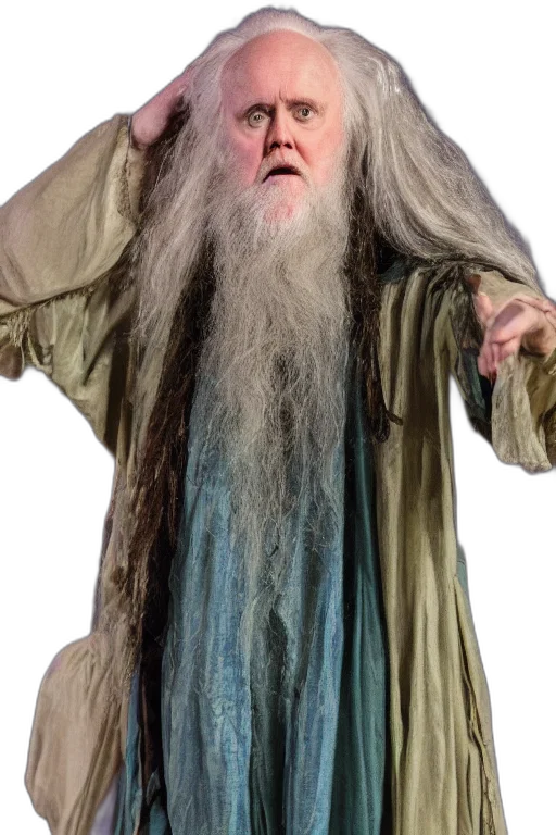 dragon, staff, creature, hair transparent PNG cut-out