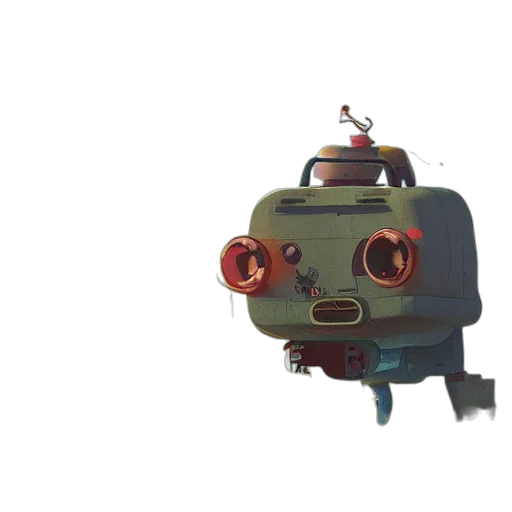 robot, weapon, car, mask, 3d render, concept art, watercolor, cyberpunk transparent PNG cut-out