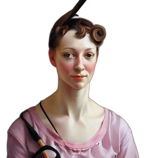 staff, face, jewelry, dress transparent PNG cut-out