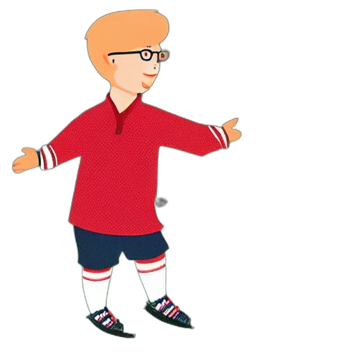 jacket, cartoon, concept art, 3d render, illustration, french, boy, paris transparent PNG cut-out