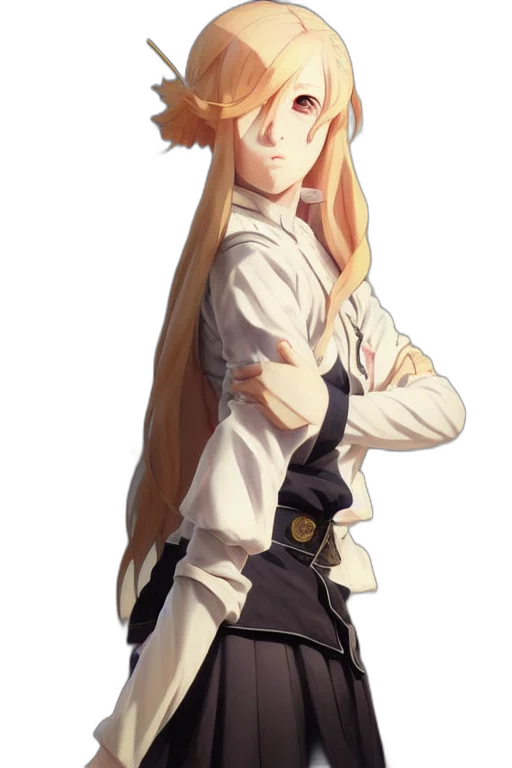 staff, jacket, dress, weapon transparent PNG cut-out