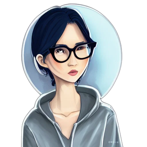 staff, face, cartoon, anime transparent PNG cut-out