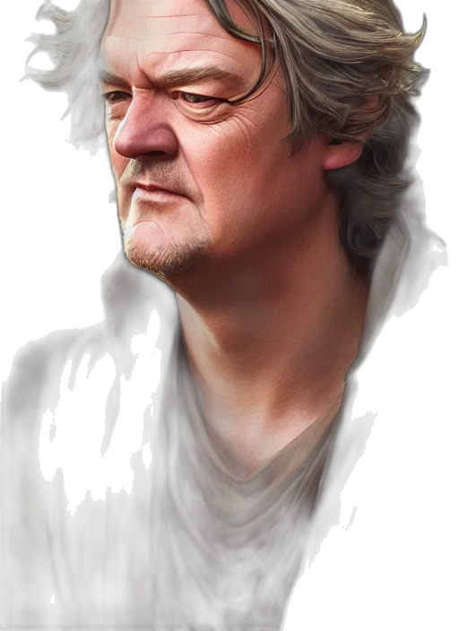 face, hair, photorealistic, fantasy art transparent PNG cut-out