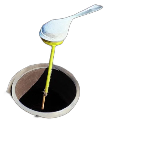 food, staff, jewelry, weapon, 3d render, photorealistic, dark, monochrome transparent PNG cut-out