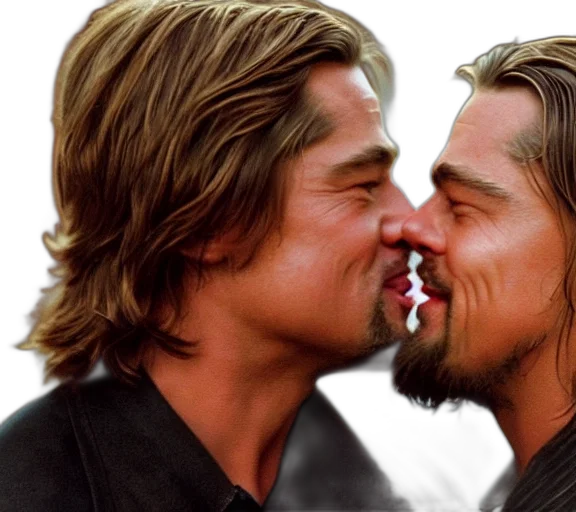 photorealistic, photograph, brad, pitt transparent PNG cut-out