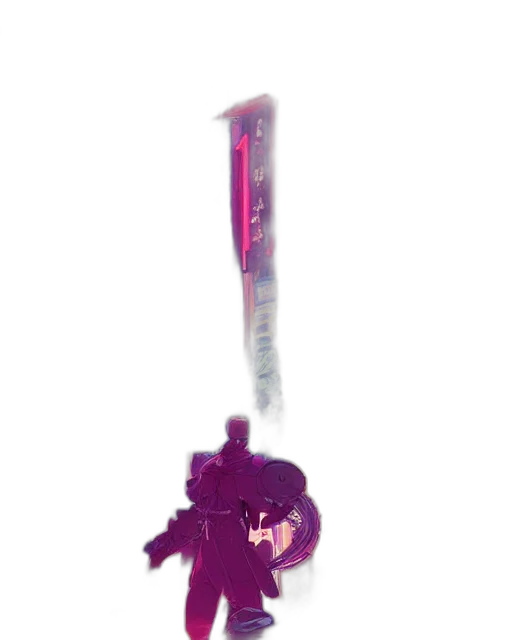 staff, weapon, sword, hair transparent PNG cut-out