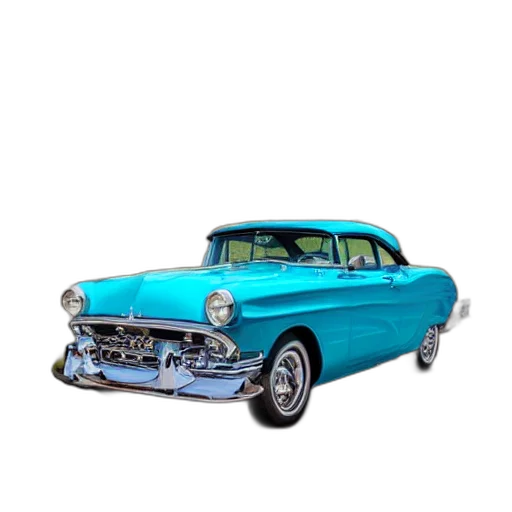 car, crown, 3d render, photorealistic, blue, person transparent PNG cut-out