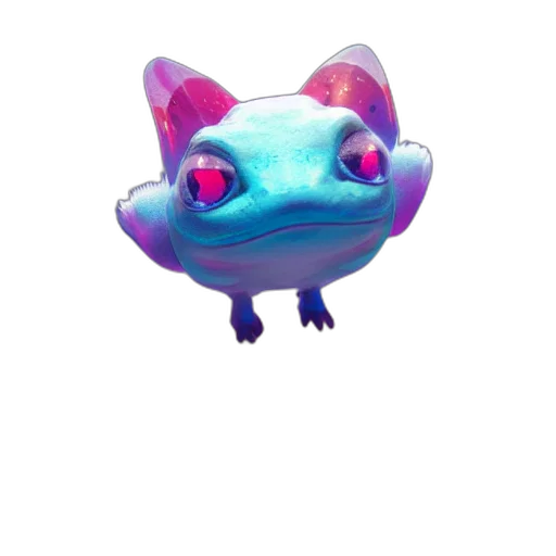creature, animal, dragon, mask, concept art, 3d render, fantasy art, pixel art transparent PNG cut-out