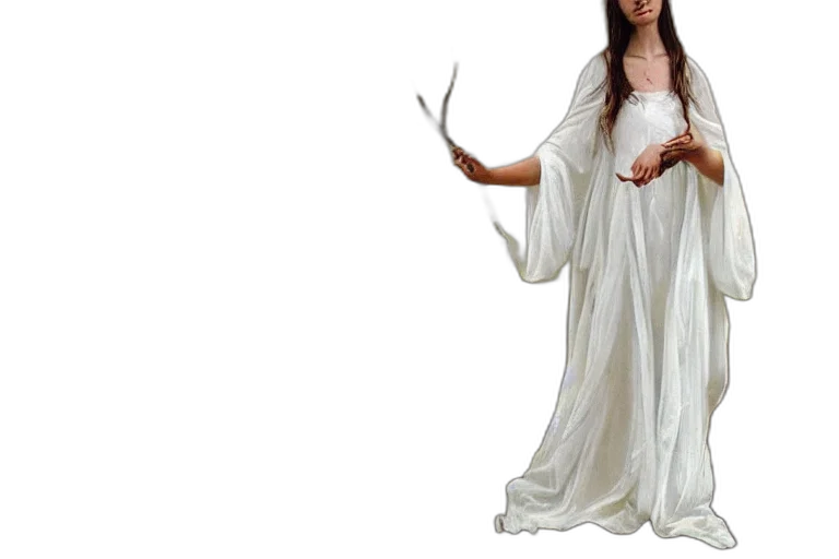 dress, sword, concept art, 3d render transparent PNG cut-out