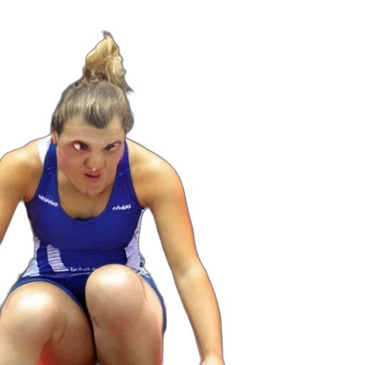 competitive, frowning transparent PNG cut-out