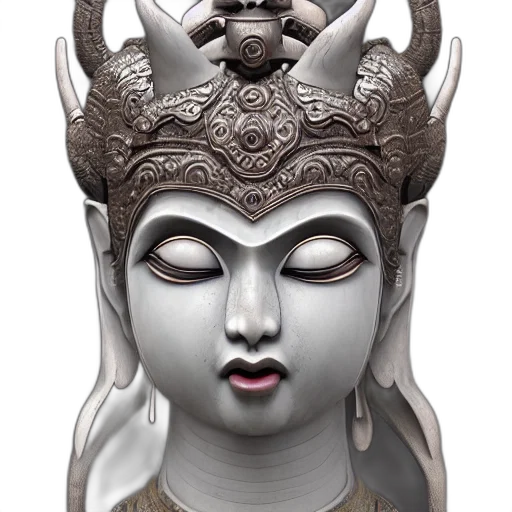 mask, crown, face, jewelry, photorealistic, 3d render, concept art, fantasy art transparent PNG cut-out